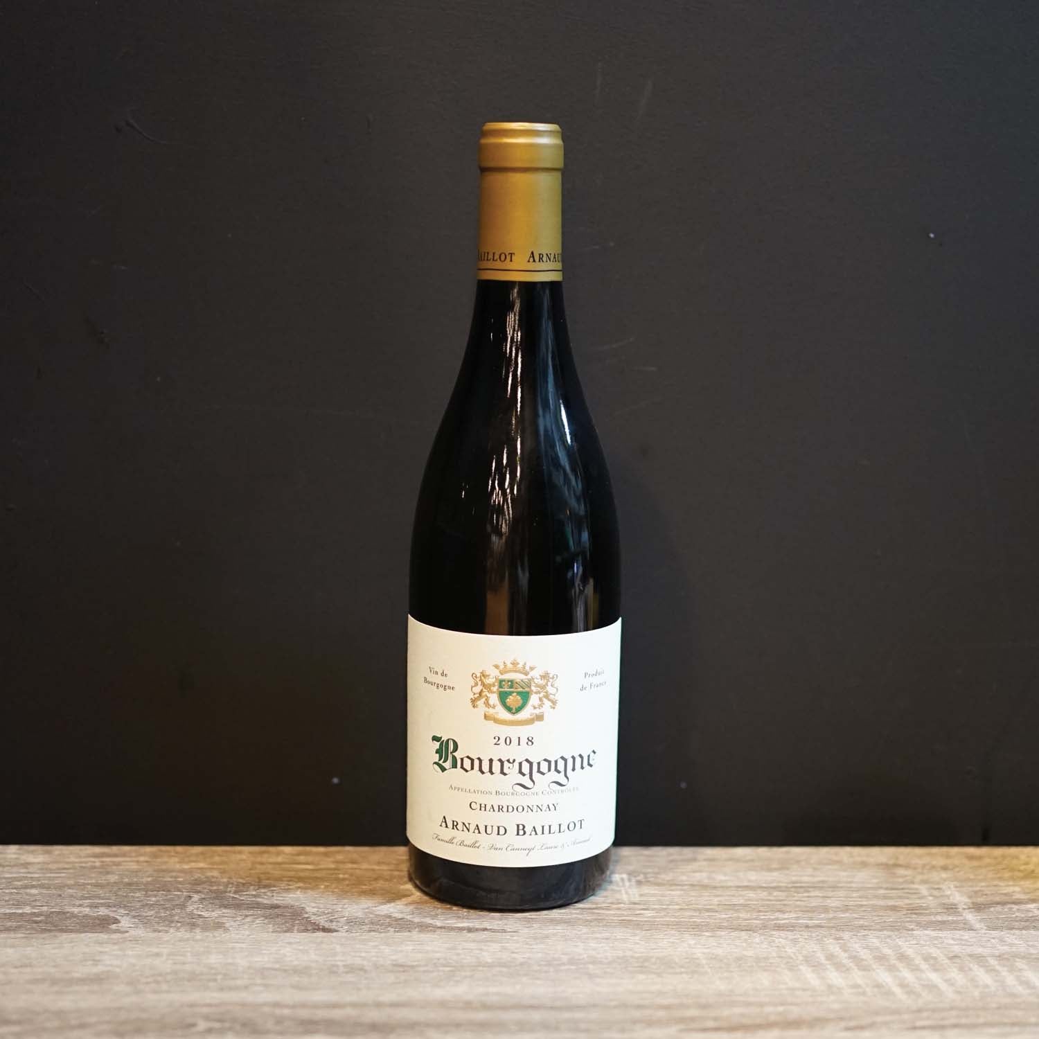 Arnaud Baillot Bourgogne Chardonnay 2018