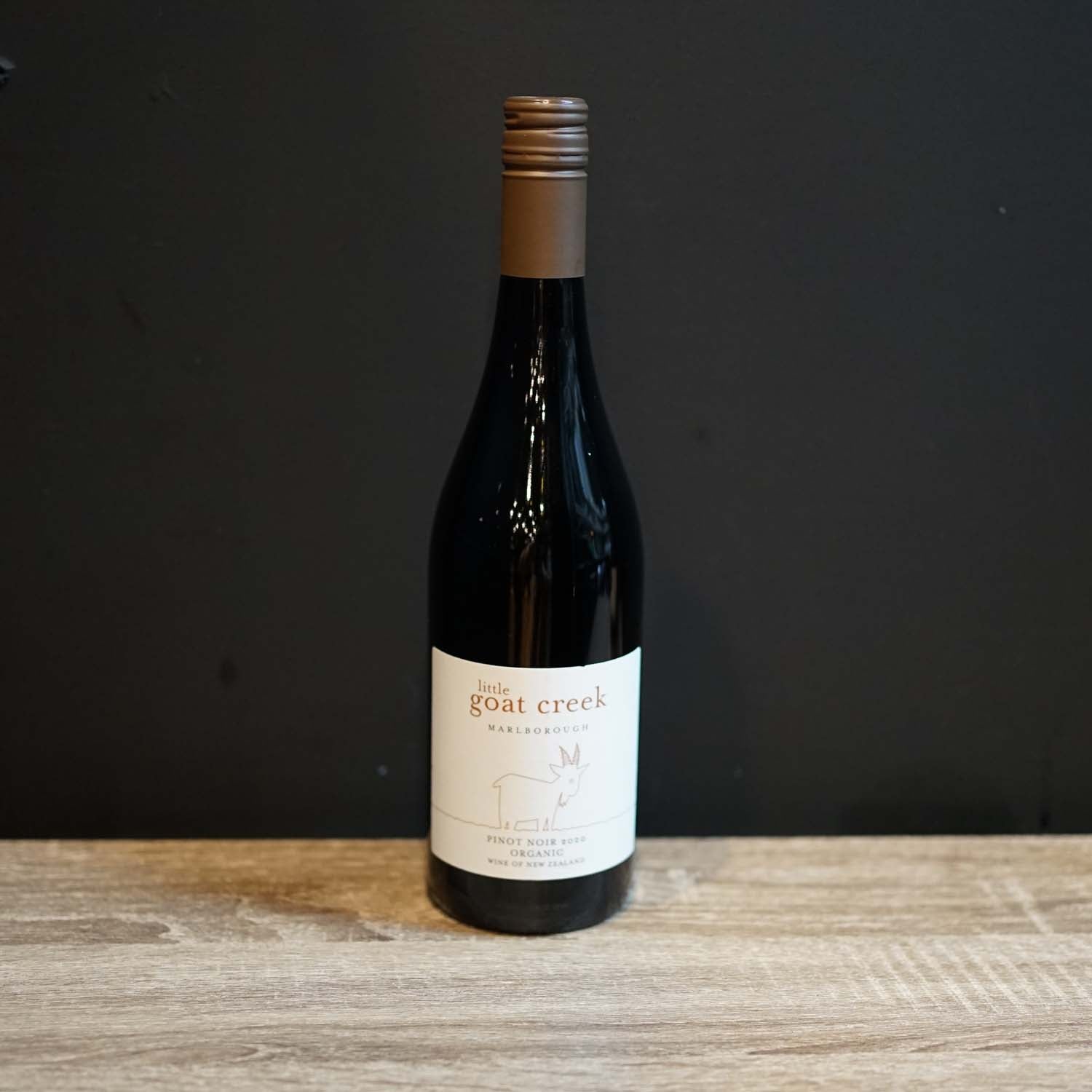 Little Goat Creek Pinot Noir 2020 – Marlborough, NZ – Organic